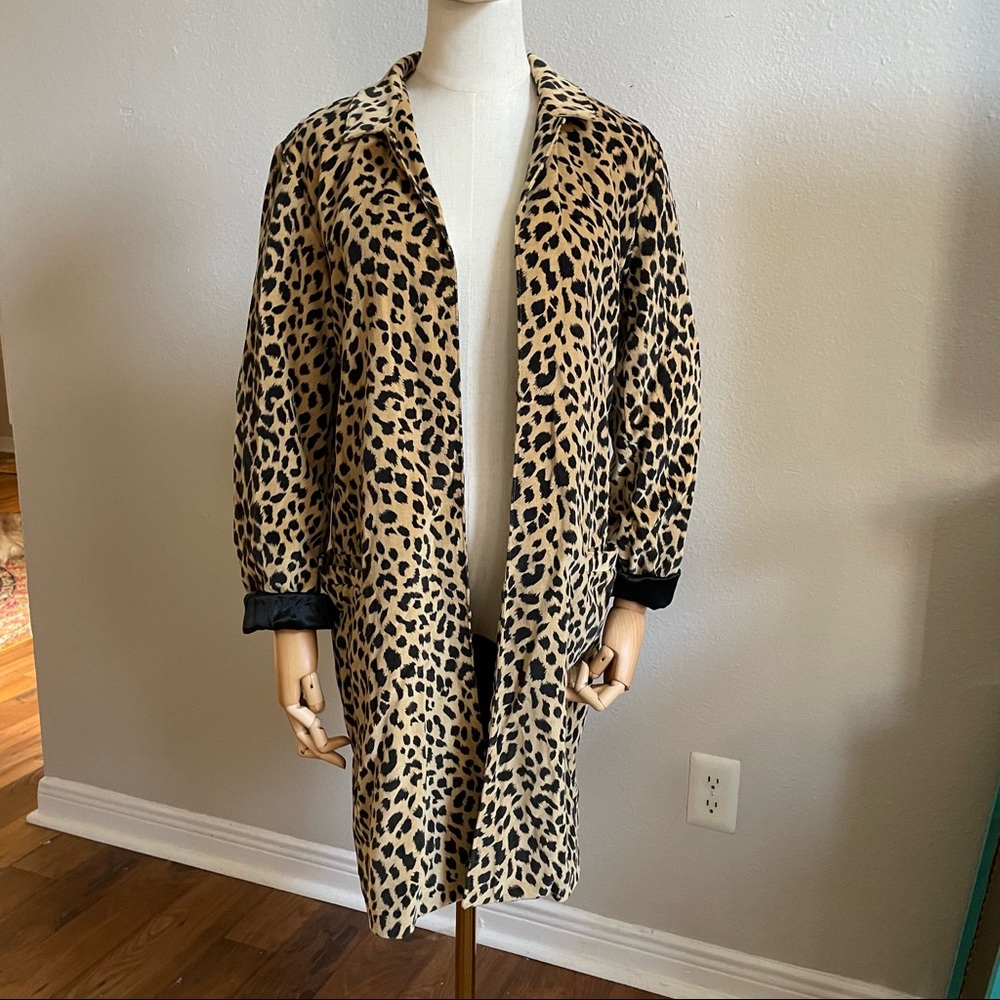 Vintage Cheetah Print Jacket
